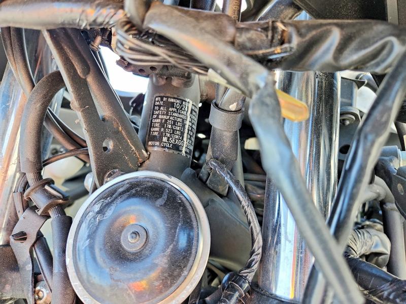 2025 Kawasaki Zx VIN ML5EXGG17SDA47351 COPART salvage auction — FRONT END, La - Cert Of Title-Salvage, sold $70 on 2026-07-23 (photo 9)