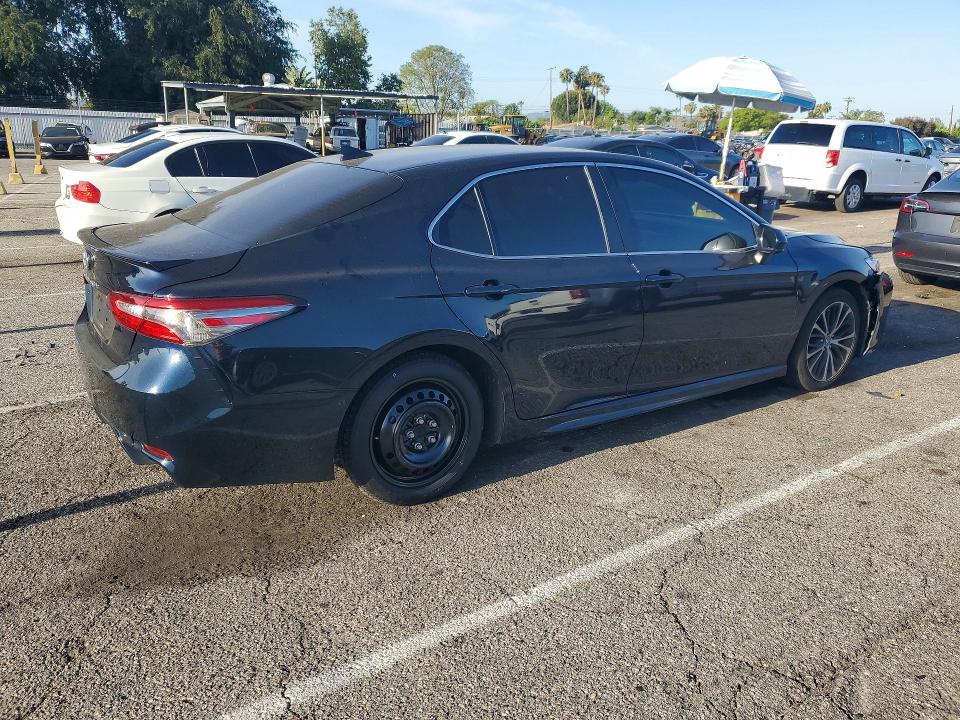 2019 Toyota Camry solara VIN 4T1B21HK9KU012718 COPART salvage auction — REAR END, Ca - Salvage Certificate, sold $4,200 on 2026-07-02 (photo 3)