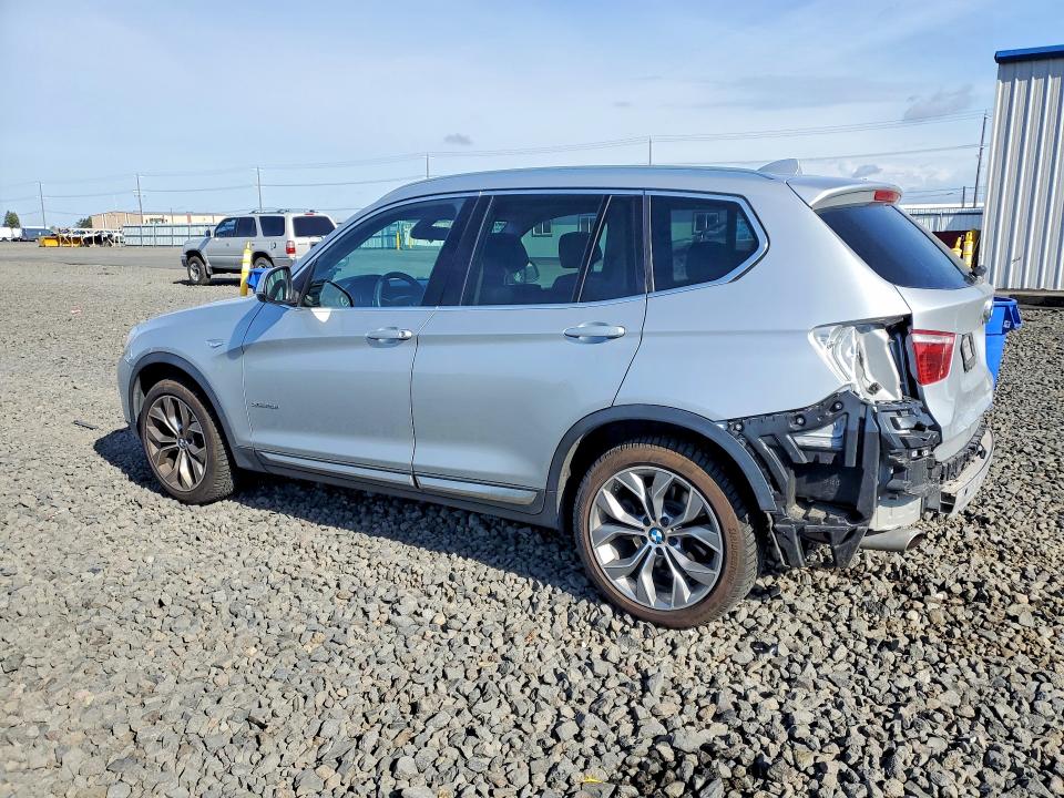 2016 BMW X3 VIN 5UXWY3C57G0N88242 COPART salvage auction — REAR END, WA, sold $4,900 on 2026-07-08 (photo 2)