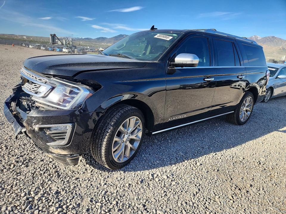 2018 Ford Expedition VIN 1FMJK1MT3JEA58967 COPART salvage auction — FRONT END, Ut - Salvage Certificate, sold $6,000 on 2026-07-03 (photo 1)