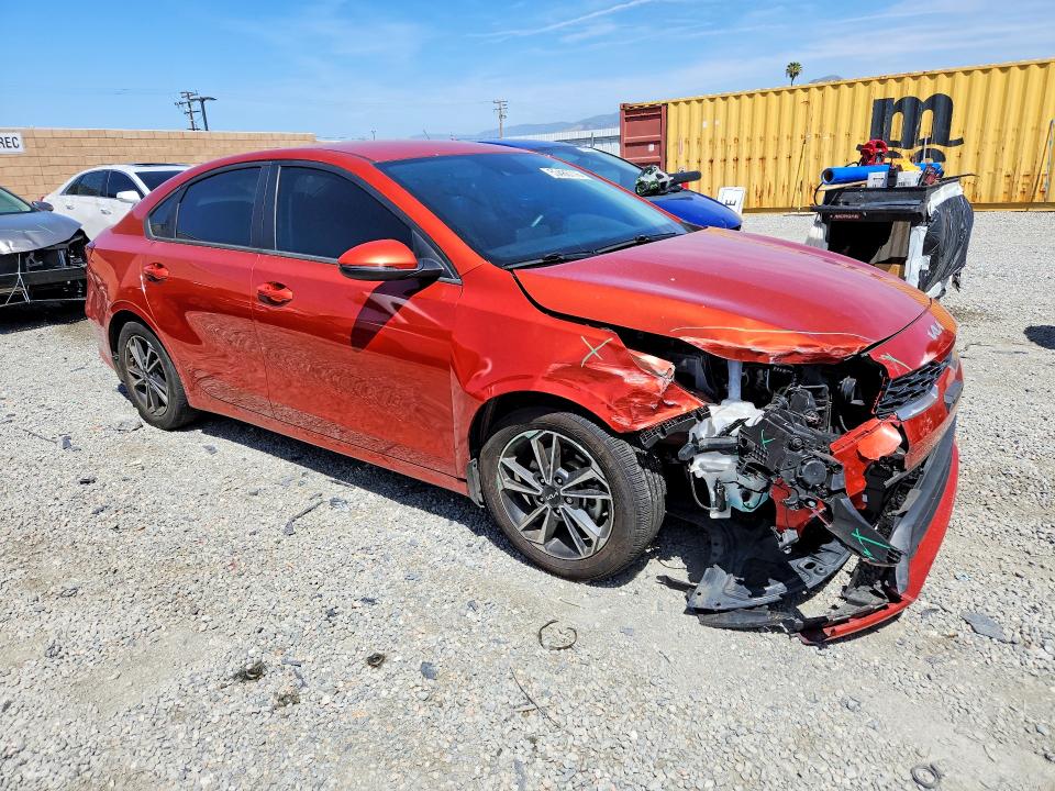 2023 Kia Forte VIN 3KPF24AD6PE679934 COPART salvage auction — FRONT END, Ca - Salvage Certificate, sold $3,000 on 2026-07-22 (photo 4)