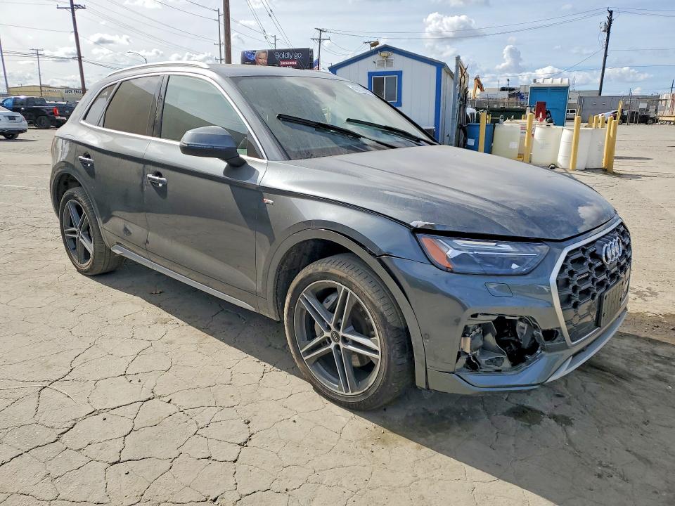 2021 Audi Q5 VIN WA1F2AFY6M2036335 COPART salvage auction — FRONT END, Ca - Salvage Certificate, sold $12,200 on 2026-07-16 (photo 4)