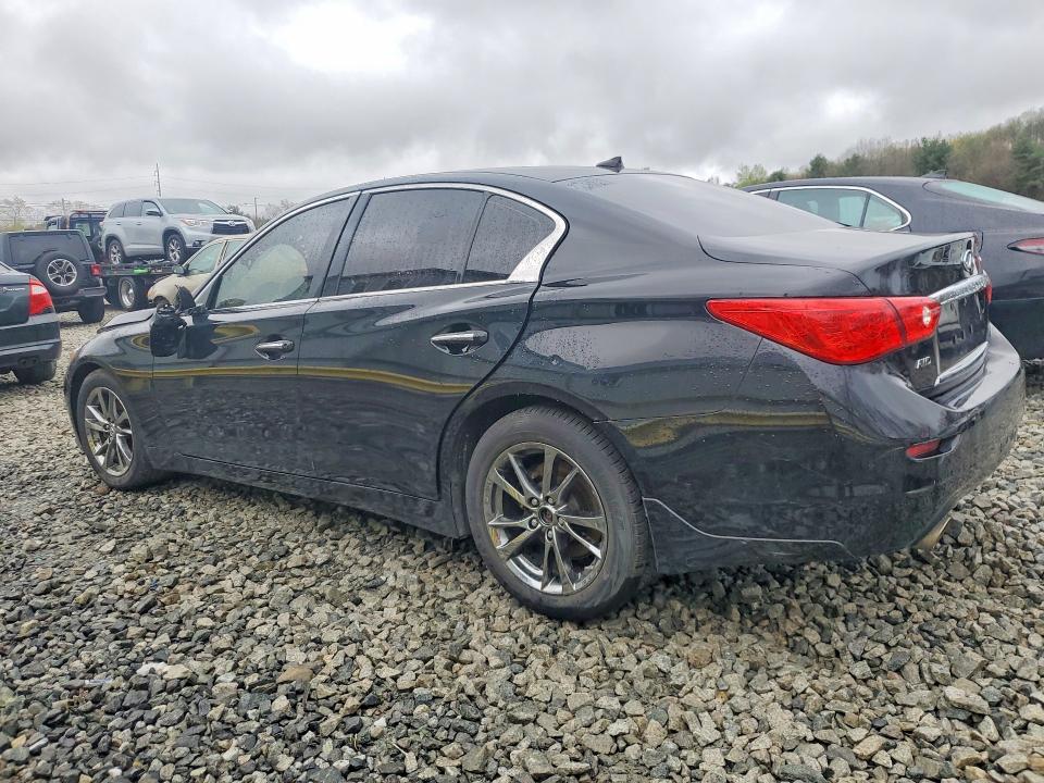 2017 Infiniti Q50 VIN JN1EV7AR0HM837125 COPART salvage auction — SIDE, Ny - Certificate Of Title, sold $1,700 on 2026-07-14 (photo 2)