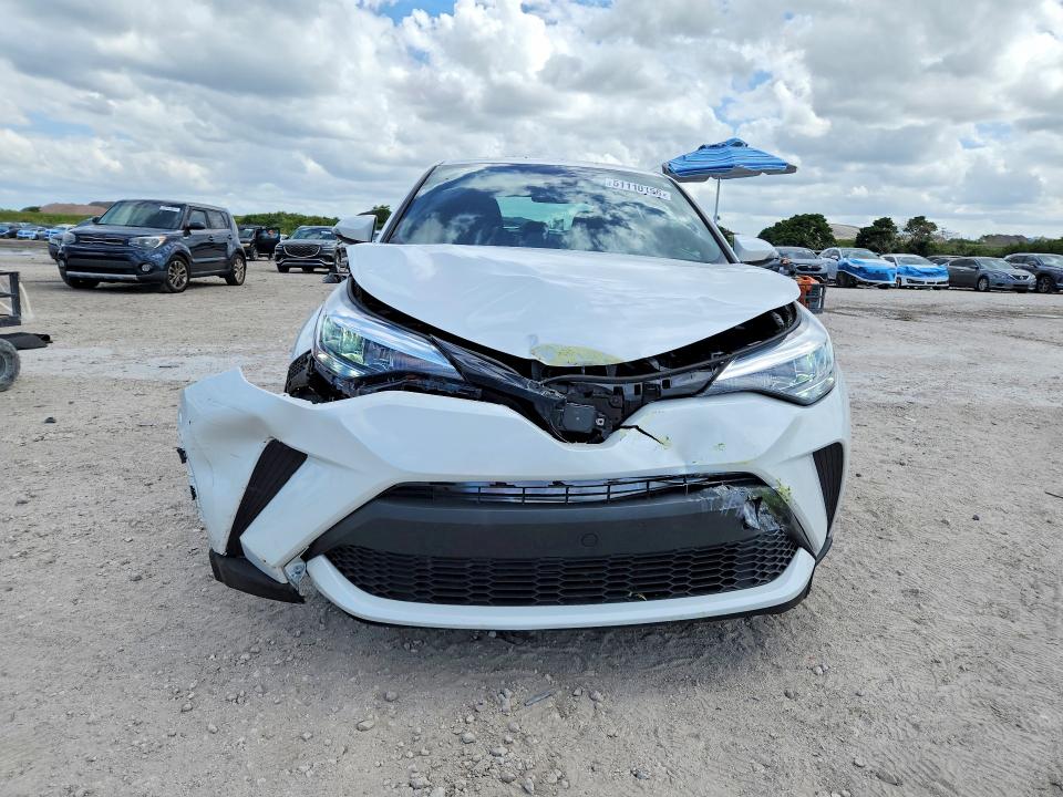 2022 Toyota C-hr VIN NMTKHMBX4NR147962 COPART salvage auction — FRONT END, Fl - Certificate Of Destruction, sold $11,100 on 2026-07-02 (photo 5)