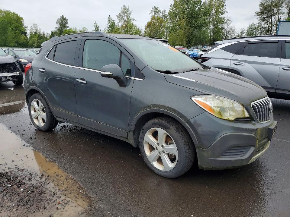 2016 Buick Encore VIN KL4CJASBXGB672817 COPART salvage auction — MINOR DENT/SCRATCHES, Salvage Title, sold $4,500 on 2026-07-15 (photo 4)
