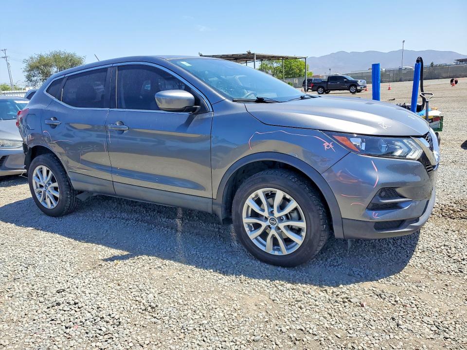 2020 Nissan Rogue VIN JN1BJ1CV2LW542272 COPART salvage auction — REAR END, Ca - Salvage Certificate, sold $3,100 on 2026-07-24 (photo 4)