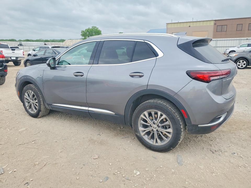 2022 Buick Envision VIN LRBAZLR41ND109566 COPART salvage auction — HAIL, Ks - Cert Of Title-Salvage, sold $5,700 on 2026-07-09 (photo 2)