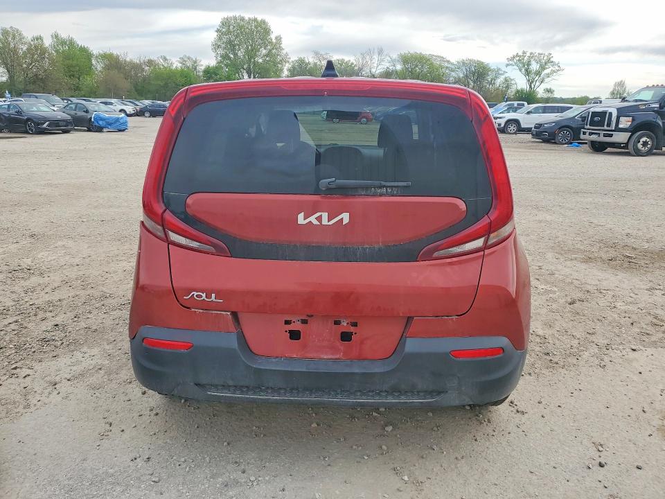 2022 Kia Soul VIN KNDJ23AU9N7821808 COPART salvage auction — REAR END, Ia - Cert Of Title-Salvage Title, sold $1,550 on 2026-07-31 (photo 6)