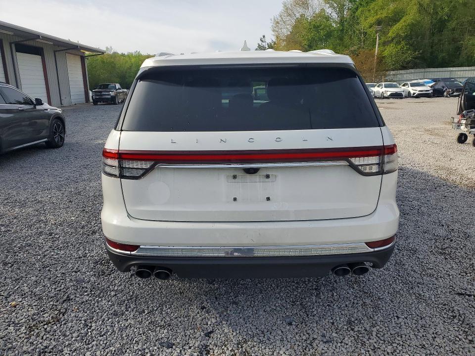 2020 Lincoln Aviator VIN 5LM5J7XC4LGL17974 COPART salvage auction — FRONT END, Ms - Cert Of Title-Salvaged, sold $7,800 on 2026-07-15 (photo 6)