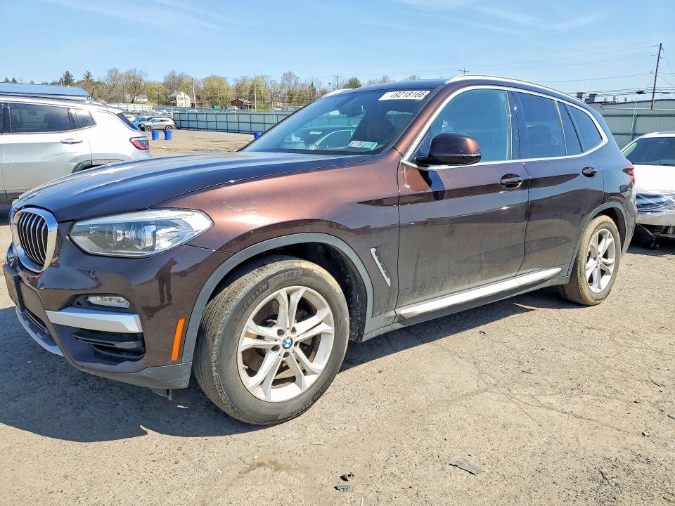2018 BMW VIN 5UXTR9C59JLD70265 COPART salvage auction — REAR END, Pa - Certificate Of Salvage, sold $500 on 2026-07-21 (photo 1)