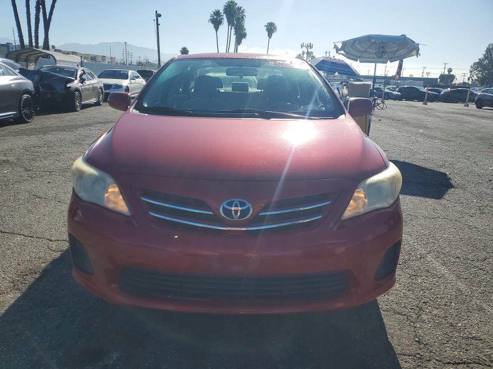 2013 Toyota Corolla VIN JTDBU4EE2DJ114557 COPART salvage auction — REAR END, Ca - Salvage Certificate, sold $1,850 on 2026-07-07 (photo 5)