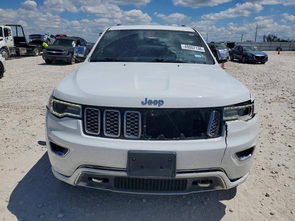 2017 Jeep Grand cherokee VIN 1C4RJECG6HC960038 COPART salvage auction — FRONT END, Id - Salvage Certificate Of Title, sold $250 on 2026-07-23 (photo 5)