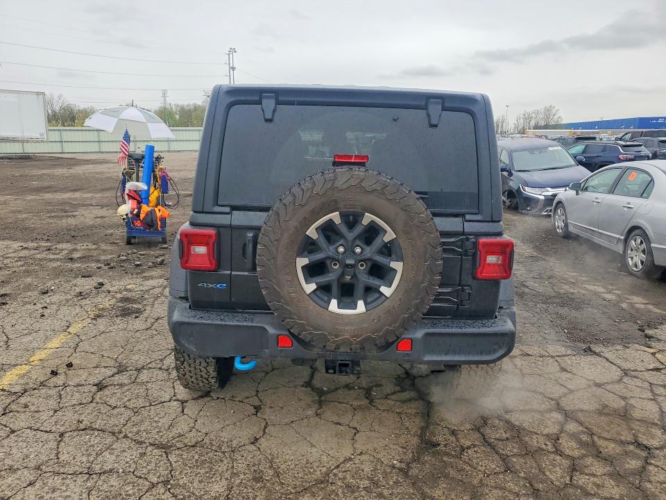 2024 Jeep Wrangler / VIN 1C4RJXR62RW318717 COPART salvage auction — FRONT END, Mi - Certificate Of Title, sold $25,500 on 2026-07-31 (photo 6)