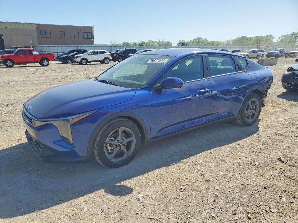 2025 Kia K4 VIN 3KPFT4DE0SE249701 COPART salvage auction — REAR END, Salvage Title, sold $7,800 on 2026-08-20 (photo 1)