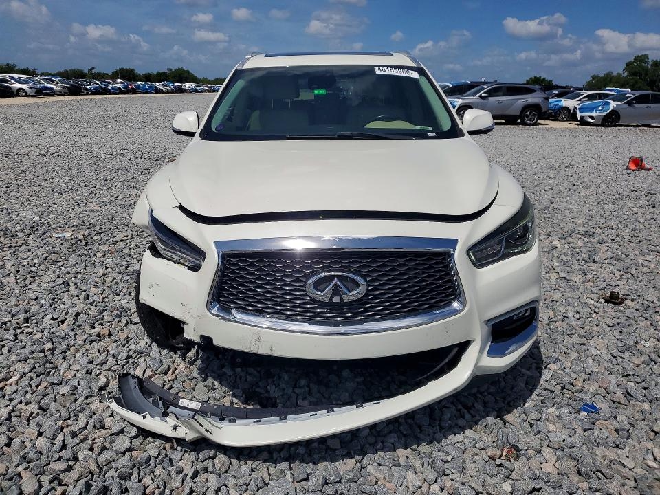 2019 Infiniti VIN 5N1DL0MN8KC519891 COPART salvage auction — FRONT END, FL, sold $20 on 2026-07-21 (photo 5)