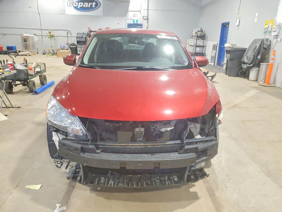 2015 Nissan Sentra VIN 3N1AB7AP4FL665050 COPART salvage auction — FRONT END, NB - SALVAGE TITLE, sold $625 on 2026-07-02 (photo 5)