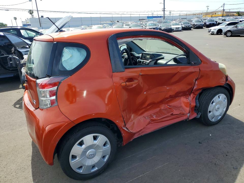 2012 Scion Iq VIN JTNJJXB04CJ010550 COPART salvage auction — SIDE, Ca - Salvage Certificate, sold $750 on 2026-07-08 (photo 3)