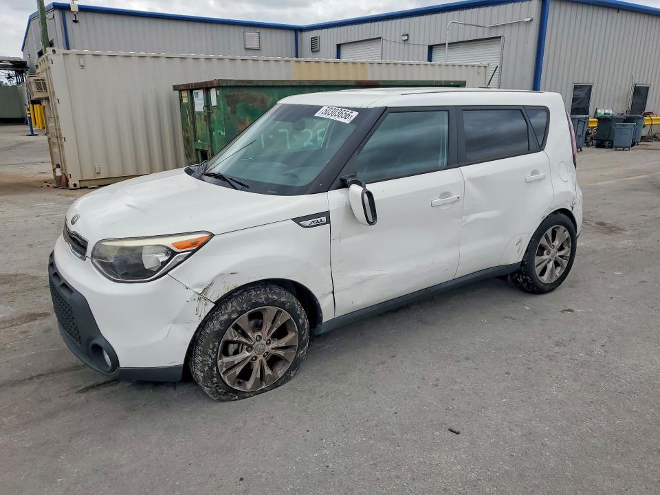2016 Kia Soul VIN KNDJX3A57G7832674 COPART salvage auction — FRONT END, Fl - Cert Of Title Slvg Rebuildable, sold $1,550 on 2026-07-14 (photo 1)