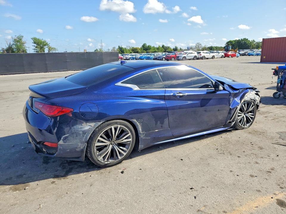 2022 Infiniti Q60 VIN JN1EV7KKXNM600753 COPART salvage auction — FRONT END, FL, sold $2,800 on 2026-07-23 (photo 3)