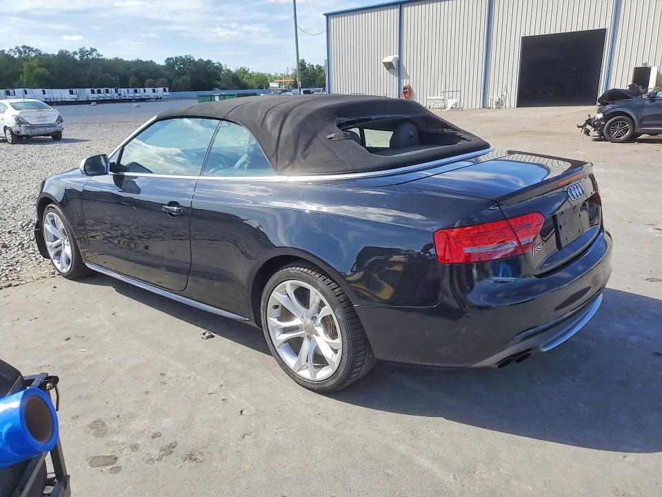 2011 Audi S5 VIN WAUCGAFHXBN014759 COPART salvage auction — FRONT END, Fl - Certificate Of Title (P), sold $2,850 on 2026-07-02 (photo 2)
