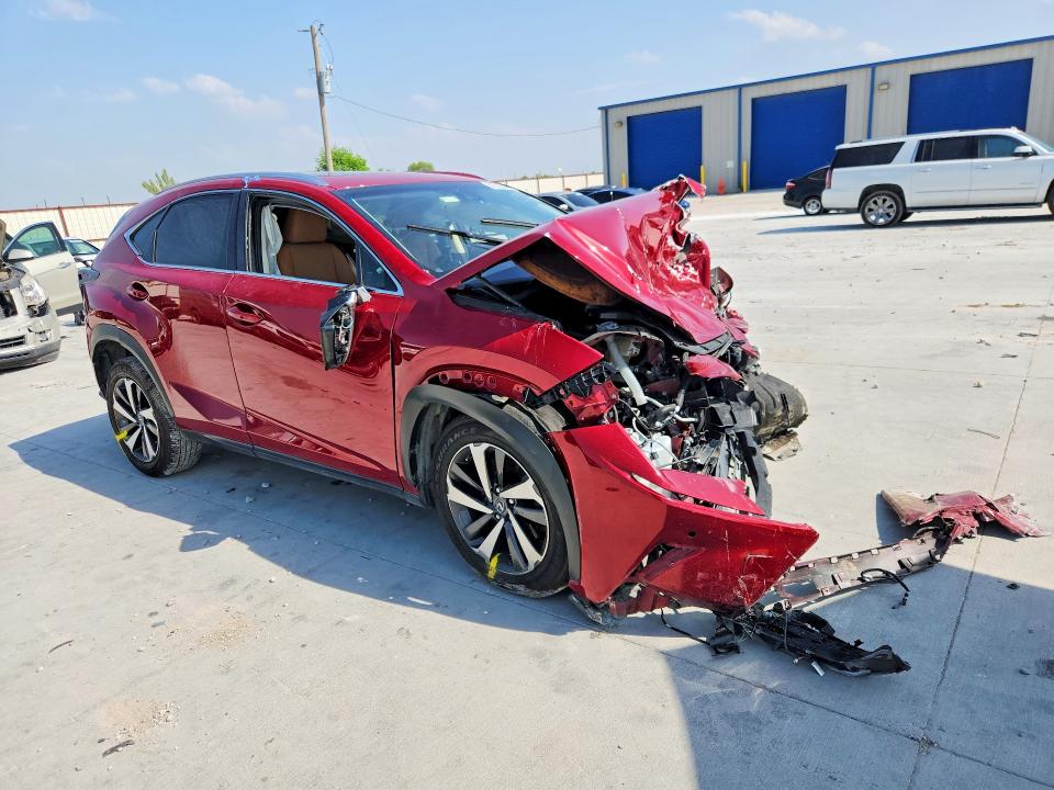 2019 Lexus Nx VIN JTJBARBZ5K2206750 COPART salvage auction — FRONT END, Tx - Salvage Vehicle Title, sold $2,250 on 2026-07-31 (photo 4)