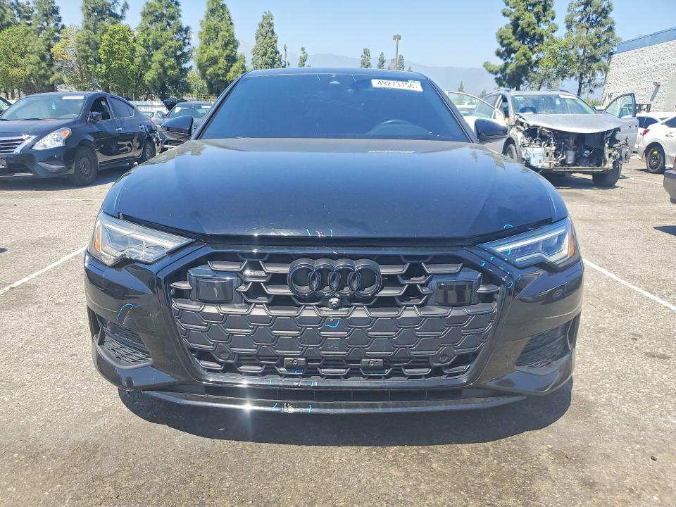 2024 Audi A6 VIN WAUE3BF26RN030053 COPART salvage auction — FRONT END, CA - SALVAGE CERTIFICATE, sold $10,400 on 2026-07-28 (photo 5)