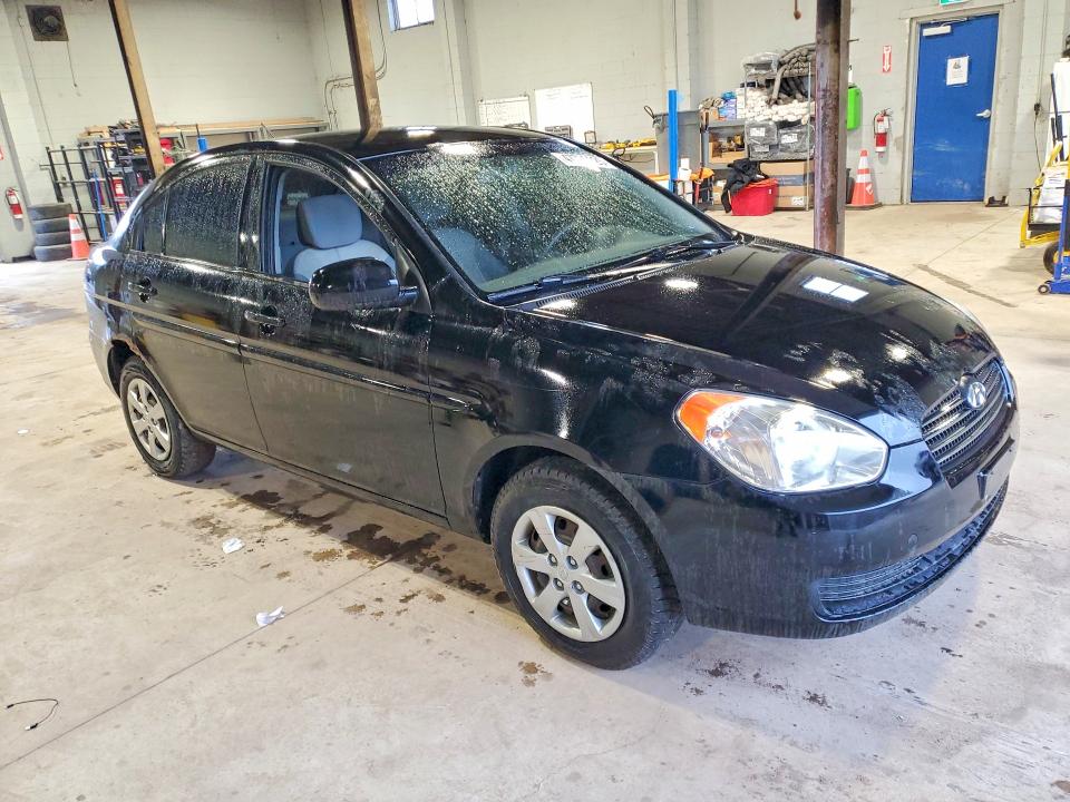 2010 Hyundai Accent VIN KMHCN4BC3AU517215 COPART salvage auction — VANDALISM, On - Permit No Brand - Unfit, sold $300 on 2026-07-23 (photo 4)