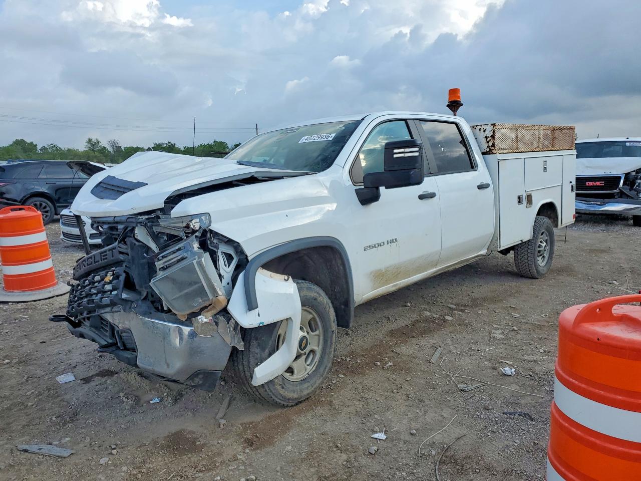 2020 Chevrolet Silverado 2500 VIN 1GB1YLE70LF249618 COPART salvage auction — Front End, GA - CERTIFICATE OF TITLE (P), sold $5,200 on 2026-07-08 (photo 1)