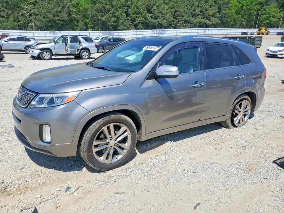 2014 Kia Sorento VIN 5XYKW4A72EG467495 COPART salvage auction — SIDE, Nc - Salvage Certificate Of Title, sold $1,100 on 2026-07-15 (photo 1)