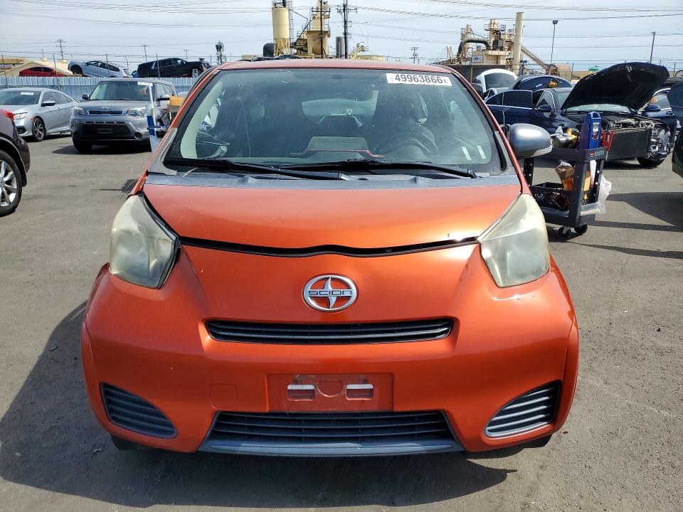 2012 Scion Iq VIN JTNJJXB04CJ010550 COPART salvage auction — SIDE, Ca - Salvage Certificate, sold $750 on 2026-07-08 (photo 5)