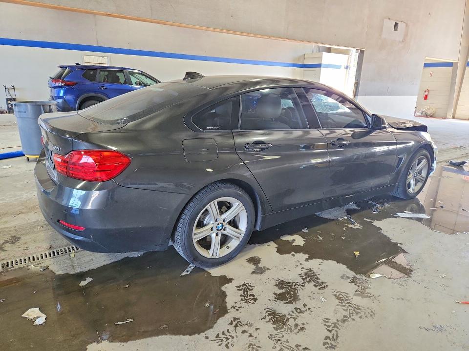 2015 BMW 4er VIN WBA4C9C54FD331425 COPART salvage auction — FRONT END, Salvage Title, sold $650 on 2026-08-07 (photo 3)
