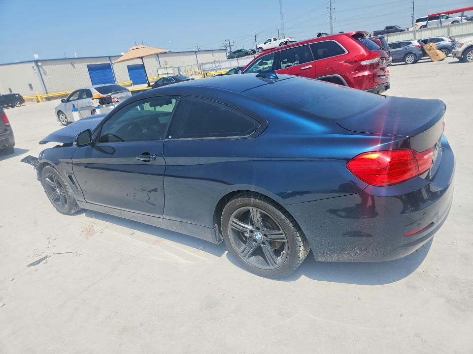 2015 BMW 4er VIN WBA3N3C50FK232518 COPART salvage auction — FRONT END, Tx - Salvage Vehicle Title, sold $1,850 on 2026-07-07 (photo 2)