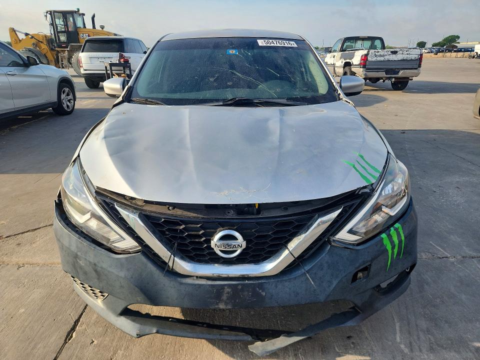 2017 Nissan Sentra VIN 3N1AB7AP8HY324076 COPART salvage auction — FRONT END, Tx - Salvage Vehicle Title, sold $900 on 2026-07-09 (photo 5)