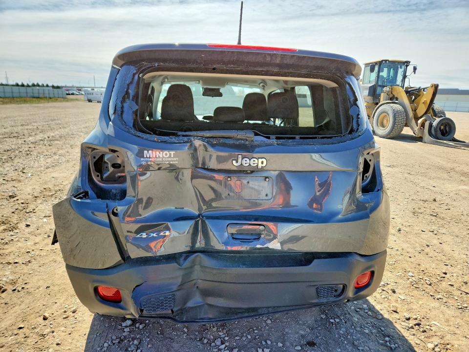 2023 Jeep Renegade VIN ZACNJDB1XPPP38910 COPART salvage auction — REAR END, Mn - Cert Of Title-Salvage, sold $6,400 on 2026-08-17 (photo 6)