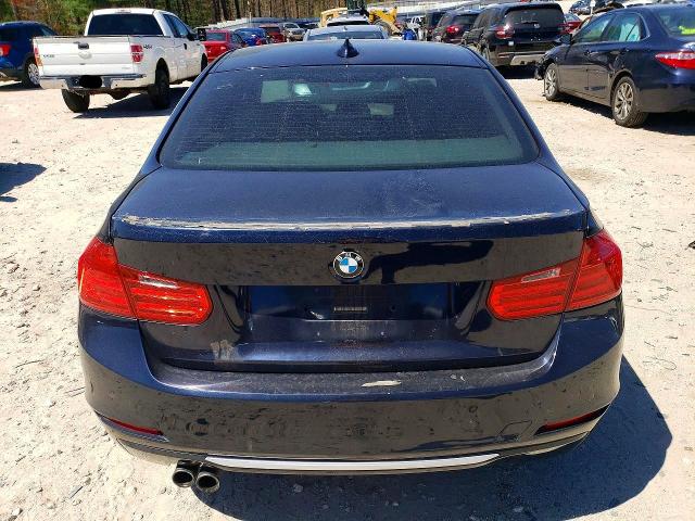 2013 BMW 3 series VIN WBA3C1G59DNN93309 COPART salvage auction — BURN, Ma - Cert Of Title-Reconstrctd Coll, sold $400 on 2026-07-08 (photo 6)