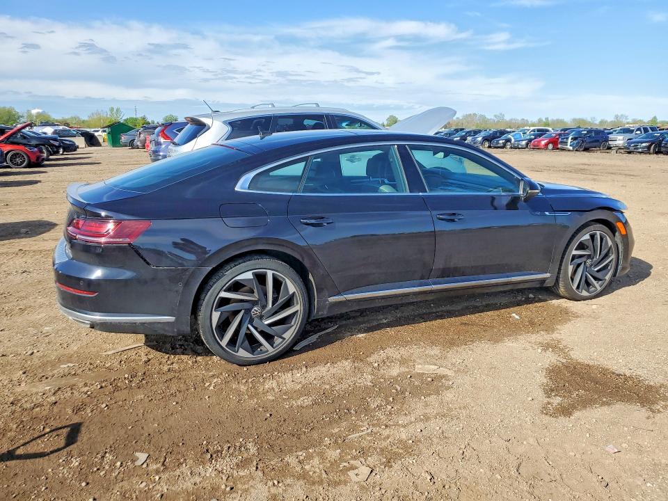 2021 Volkswagen Arteon VIN WVWTR7AN4ME002445 COPART salvage auction — FRONT END, Il - Salvage Certificate, sold $12,300 on 2026-07-07 (photo 3)