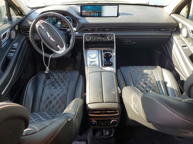 2021 Genesis Gv80 VIN KMUHCESC0MU042629 COPART salvage auction — REAR END, Al - Cert Of Title-Salvage Title, sold $14,200 on 2026-07-16 (photo 8)