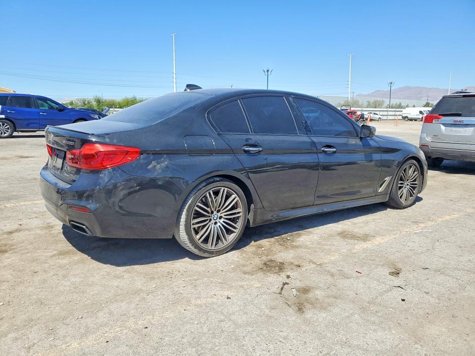 2018 BMW M5 VIN WBAJB9C53JB035595 COPART salvage auction — FRONT END, Nv - Salvage Title, sold $8,400 on 2026-07-02 (photo 3)