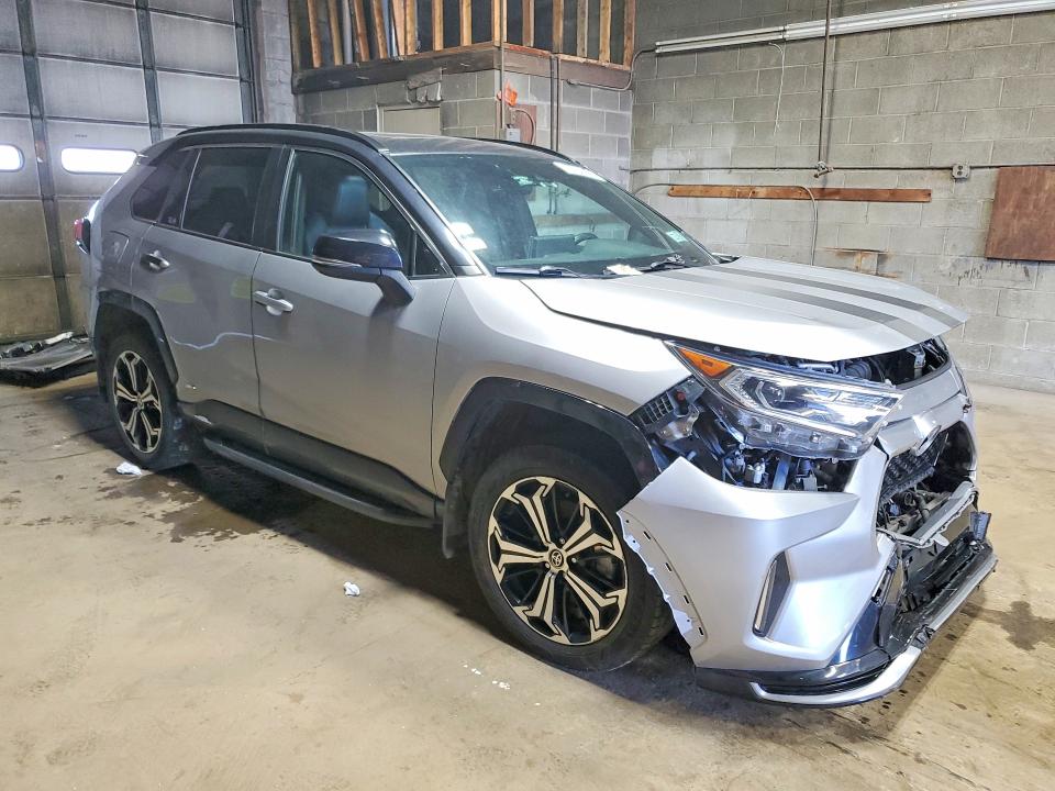 2021 Toyota Rav 4 VIN JTMEB3FV4MD017841 COPART salvage auction — FRONT END, Ny - Mv-907A Dism-Unsatisfied Lien, sold $12,100 on 2026-07-13 (photo 4)