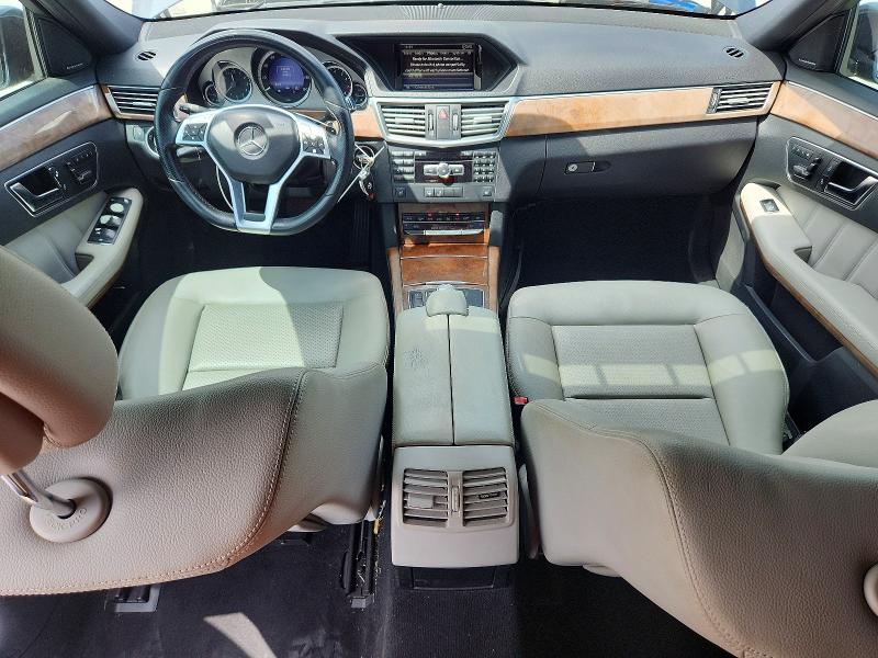 2013 Mercedes-benz E-klasse VIN WDDHF5KBXDA705214 COPART salvage auction — FRONT END, Tx - Salvage Vehicle Title, sold $2,400 on 2026-07-10 (photo 8)