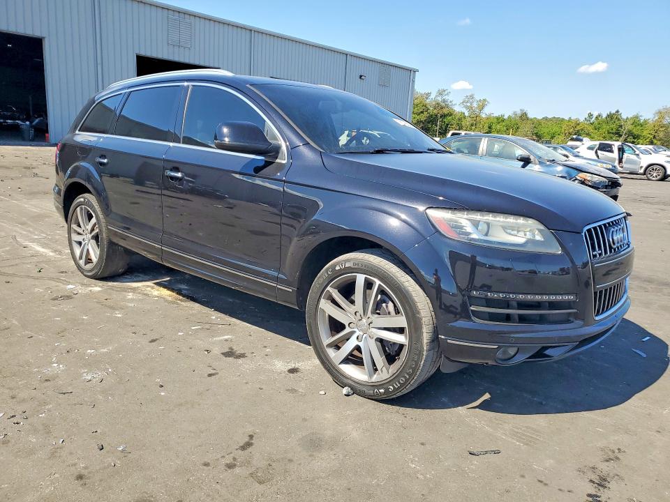 2014 Audi Q7 VIN WA1LGAFEXED003368 COPART salvage auction — REAR END, Salvage Title, sold $3,700 on 2026-07-20 (photo 4)