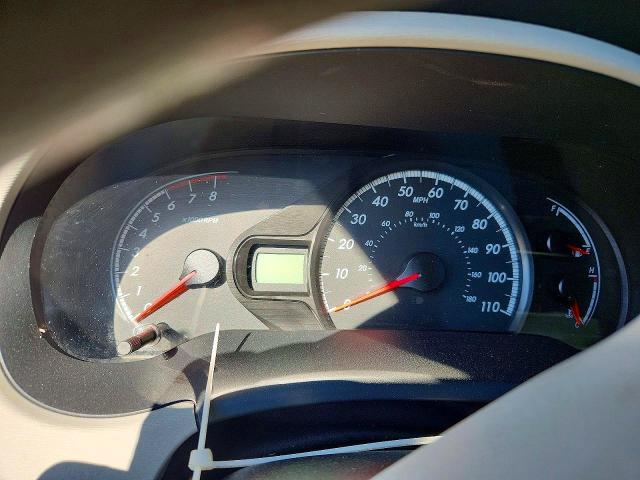 2011 Toyota Sienna VIN 5TDKA3DCXBS001202 COPART salvage auction — FRONT END, FL - CERTIFICATE OF TITLE, sold $775 on 2026-07-31 (photo 9)
