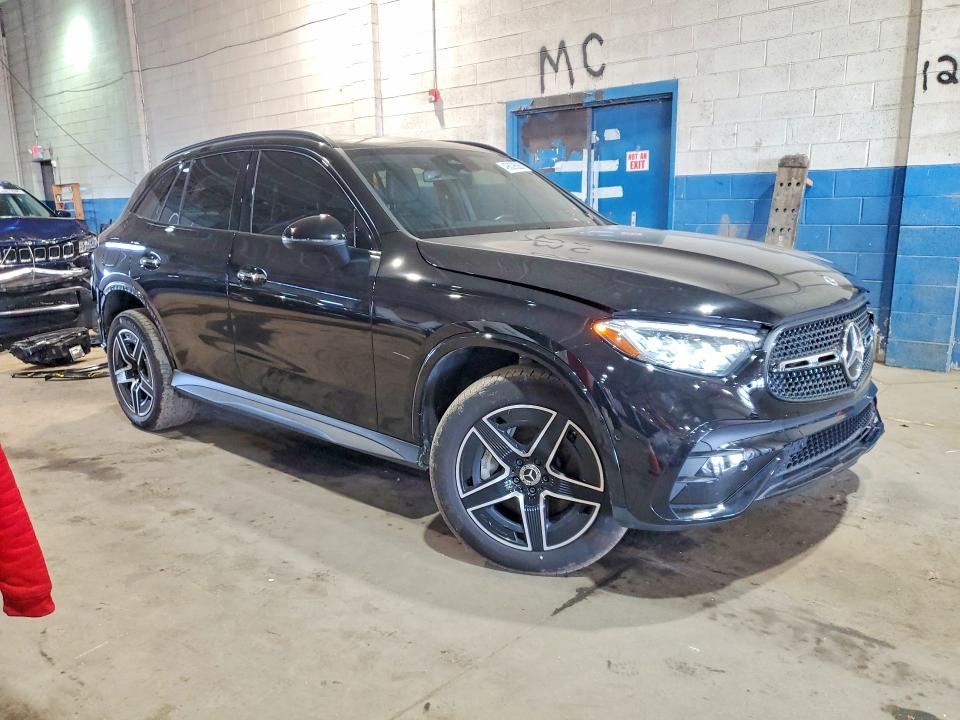 2024 Mercedes-benz Glc VIN W1NKM4HB1RF123027 COPART salvage auction — FRONT END, Mi - Scrap Certificate Of Title, sold $17,300 on 2026-07-14 (photo 4)