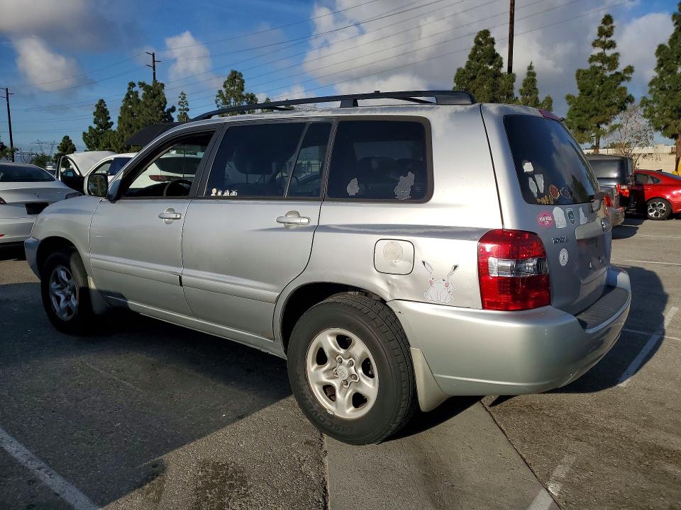 2004 Toyota Highlander VIN JTEDD21A940099881 COPART salvage auction — MECHANICAL, ID - SALVAGE CERTIFICATE OF TITLE, sold $500 on 2026-07-14 (photo 2)