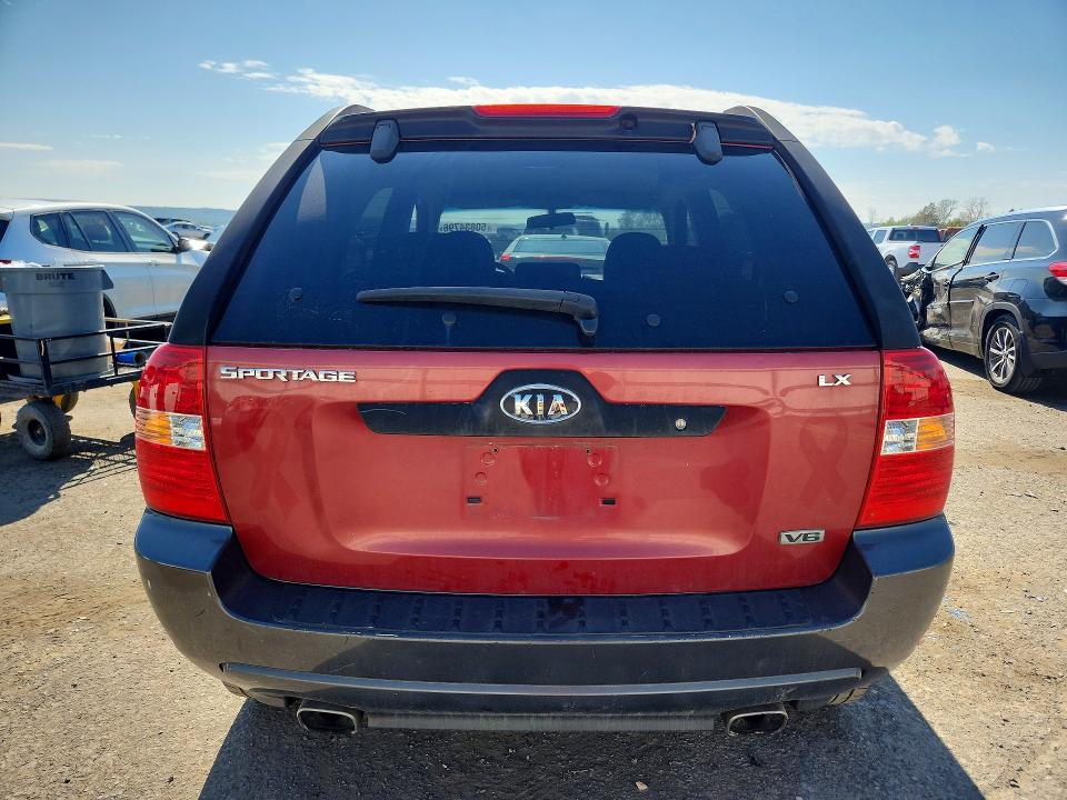 2006 Kia Sportage VIN KNDJF723867284495 COPART salvage auction — FRONT END, Pa - Cert Of Title, sold $425 on 2026-07-07 (photo 6)