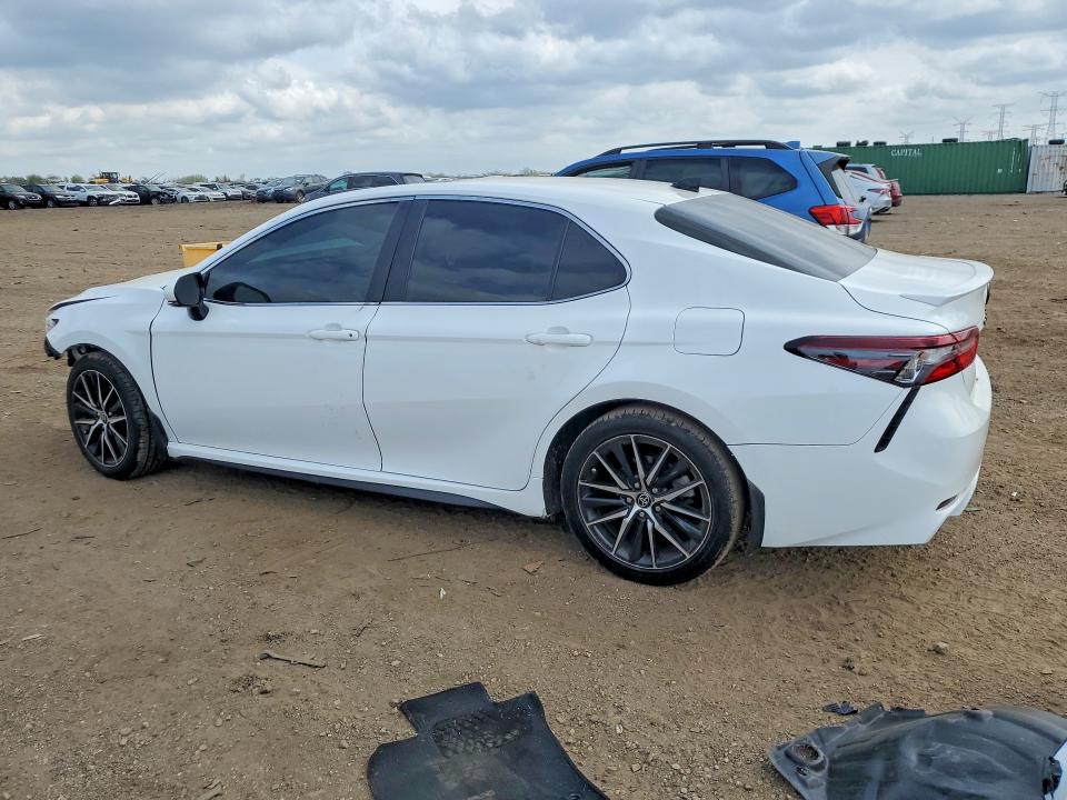 2024 Toyota Camry VIN 4T1G11AK7RU844698 COPART salvage auction — FRONT END, Il - Salvage Certificate, sold $7,100 on 2026-07-02 (photo 2)