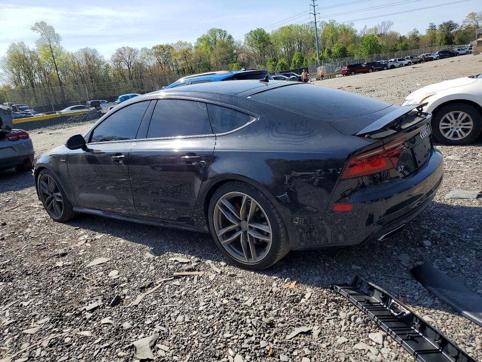 2018 Audi A7 VIN WAUW3AFC8JN026162 COPART salvage auction — FRONT END, Md - Cert Of Salvage > 75% Damage, sold $5,800 on 2026-07-10 (photo 2)