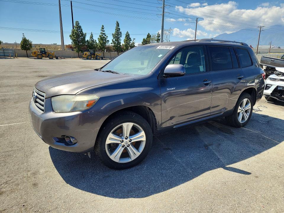2008 Toyota Highlander VIN JTEDS43A882019978 COPART salvage auction — MINOR DENT/SCRATCHES, CA - DIS/DLR/EXP ONLY CLEAN TITLE, sold $1,550 on 2026-07-16 (photo 1)