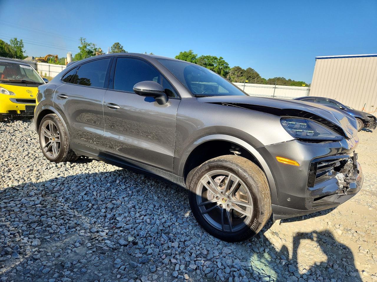 2024 Porsche Cayenne VIN WP1BA2AYXRDA49300 COPART salvage auction — Front End, GA - CERT OF TITLE-SALVAGE, sold $42,750 on 2026-07-02 (photo 4)