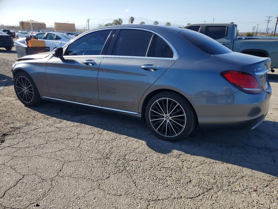 2021 Mercedes-benz C-klasse VIN W1KWF8DBXMR630571 COPART salvage auction — FRONT END, Ca - Salvage Certificate, sold $4,500 on 2026-07-09 (photo 2)